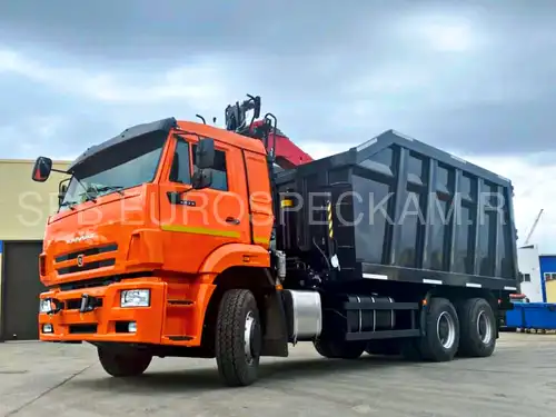 КАМАЗ 6520 ломовоз с Р97М