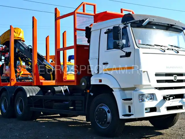 КАМАЗ 6520 сортиментовоз с Велмаш VC8L74 КАМАЗ 6520 сортиментовоз с Велмаш VC8L74