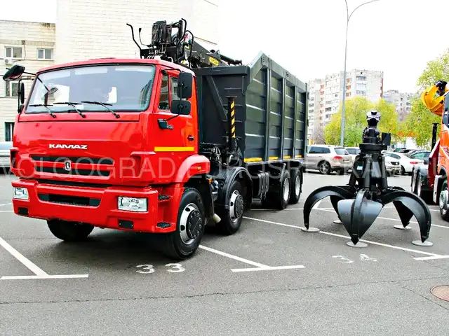 КАМАЗ 65201 ломовоз с Велмаш ВМ 10-74М (VM10L74M) КАМАЗ 65201 ломовоз с Велмаш ВМ 10-74М (VM10L74M)