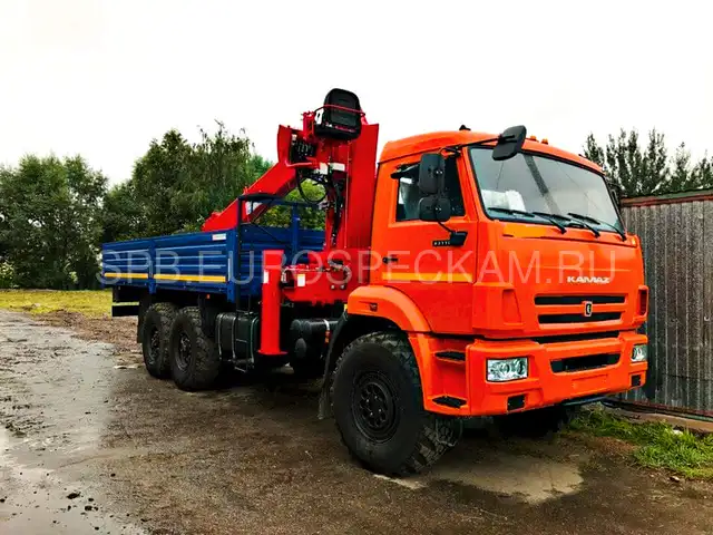 КАМАЗ 43118 бортовой с КМУ Horyong HRS 217