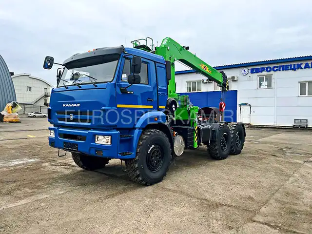 КАМАЗ 43118 тягач с КМУ FG 716HP