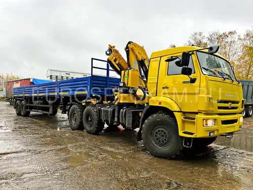 КАМАЗ 43118 тягач с КМУ XCMG SQZ160-4 КАМАЗ 43118 тягач с КМУ XCMG SQZ160-4