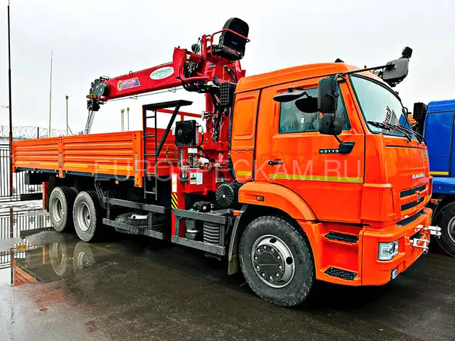 КАМАЗ 65115 бортовой с КМУ Horyong HRS 206 КАМАЗ 65115 бортовой с КМУ Horyong HRS 206