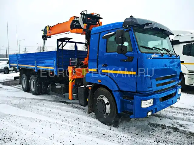 КАМАЗ 65117 бортовой с КМУ Hangil HGC 756 КАМАЗ 65117 бортовой с КМУ Hangil HGC 756