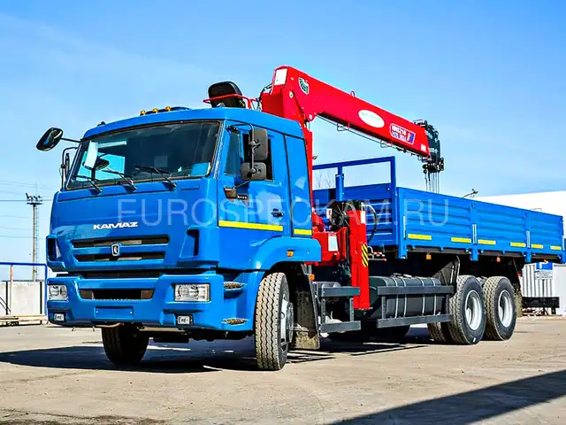 КАМАЗ 65117 бортовой с КМУ Horyong HRS 216 КАМАЗ 65117 бортовой с КМУ Horyong HRS 216