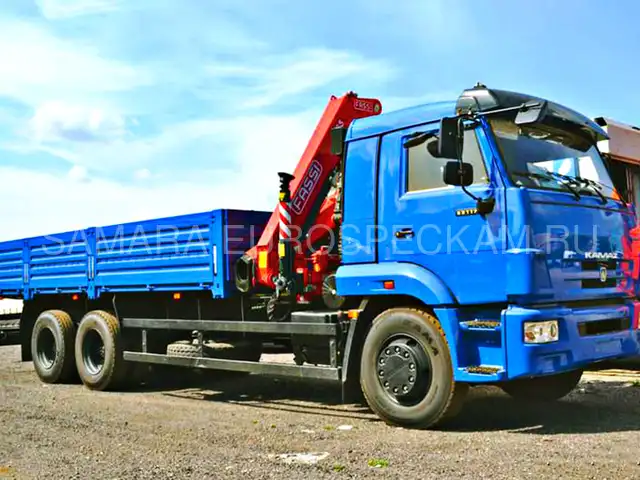 КАМАЗ 65117 бортовой с КМУ Fassi F155A.0.23 КАМАЗ 65117 бортовой с КМУ Fassi F155A.0.23